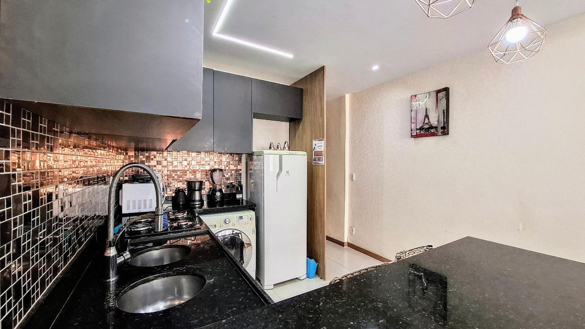 Appartement Design Copacabana - 4 Hospedes, E Conforto!